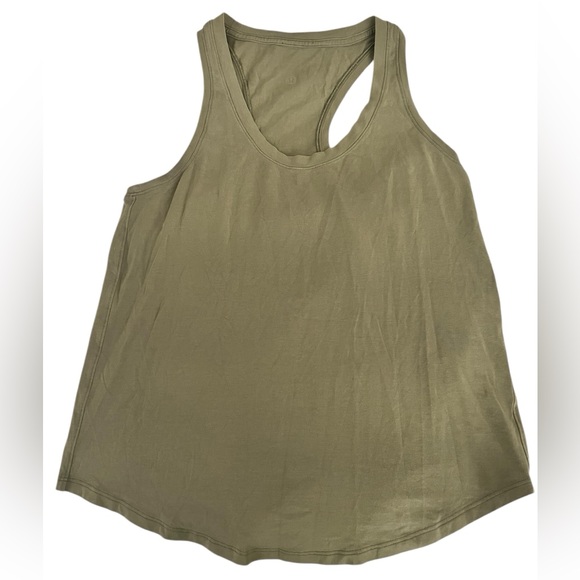 lululemon athletica Tops - Women's Lululemon Olive Green Tank Top Size S
